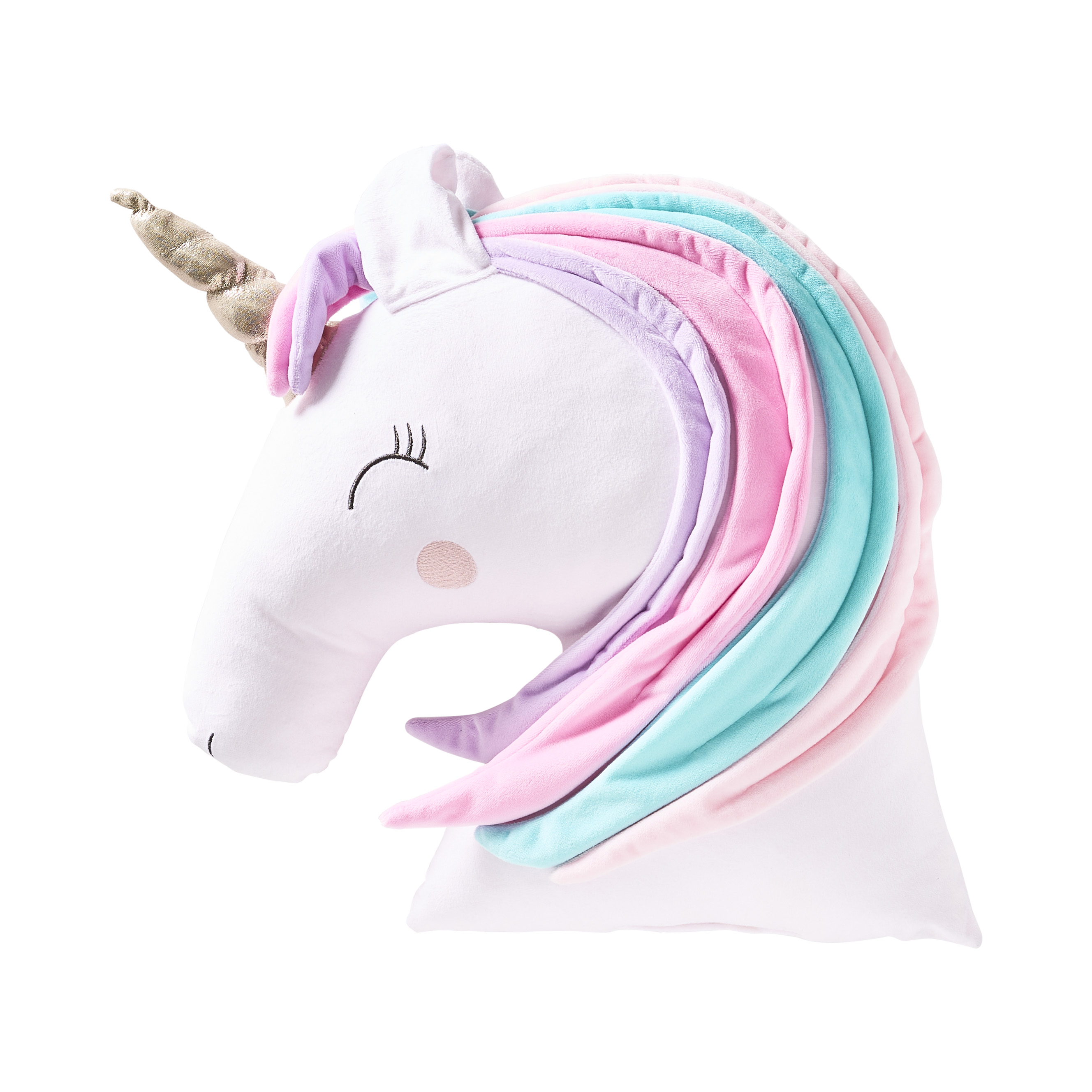 Adairs Kids Rainbow Unicorn Burst Classic Cushion Adairs