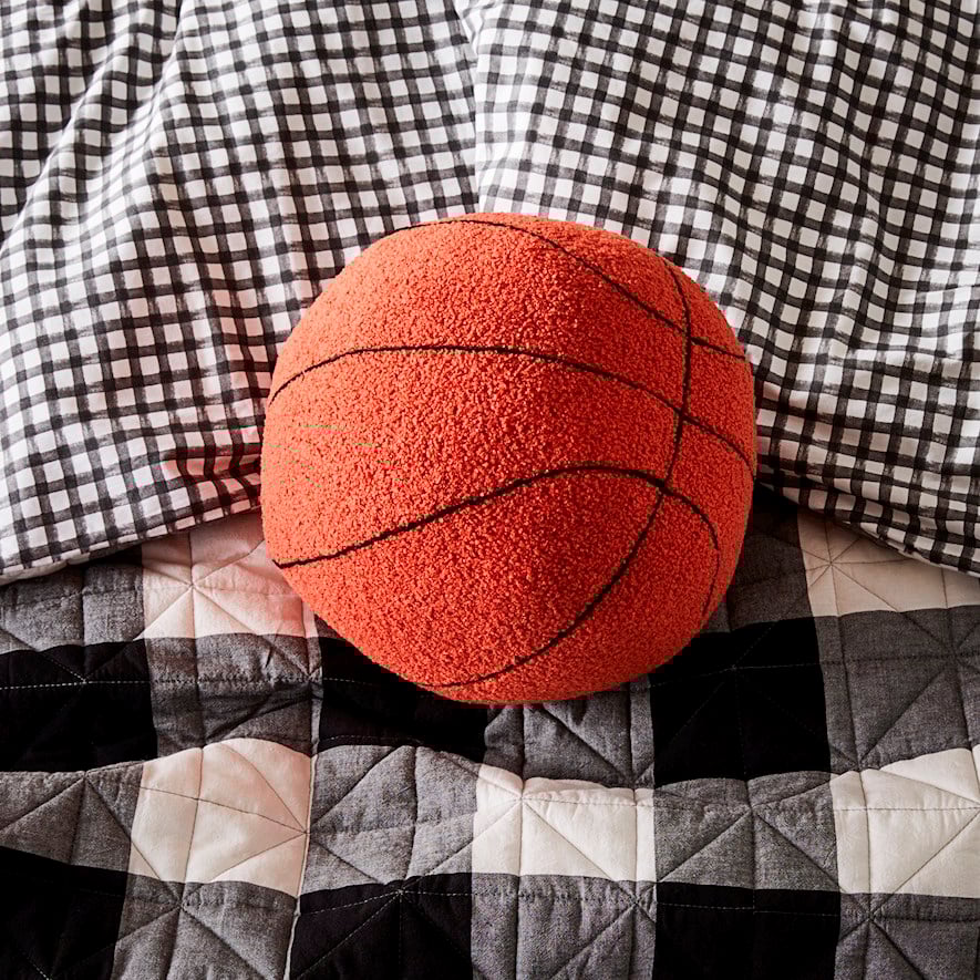 Basketball pillow top