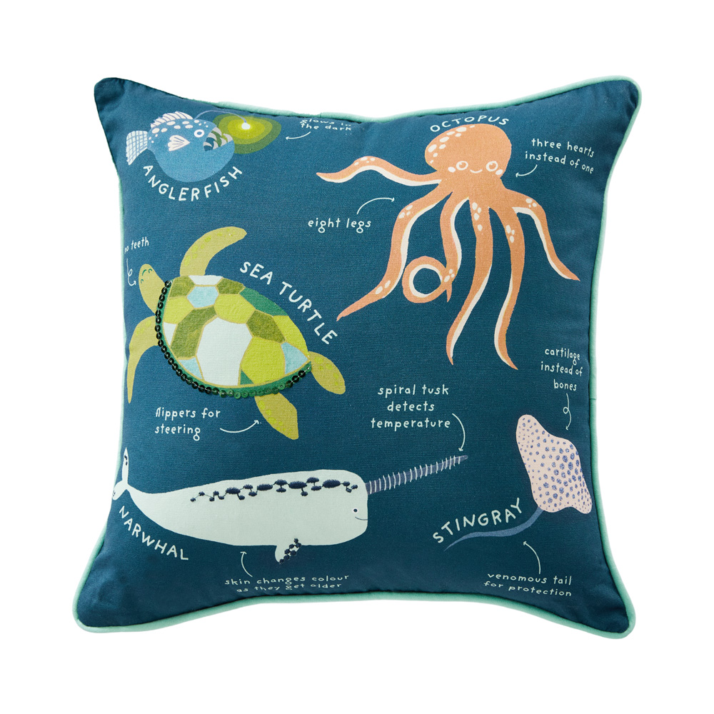 Narwhal cushion cheap