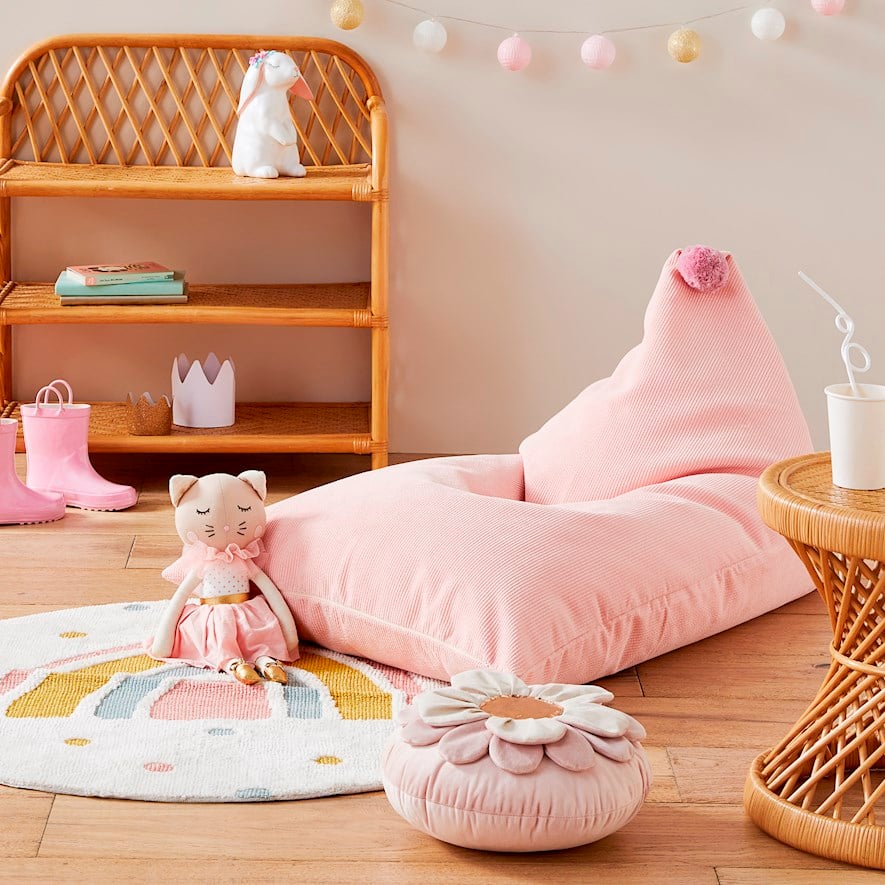 Adairs Kids Pink Bean Bag Cover Home Gifts Adairs