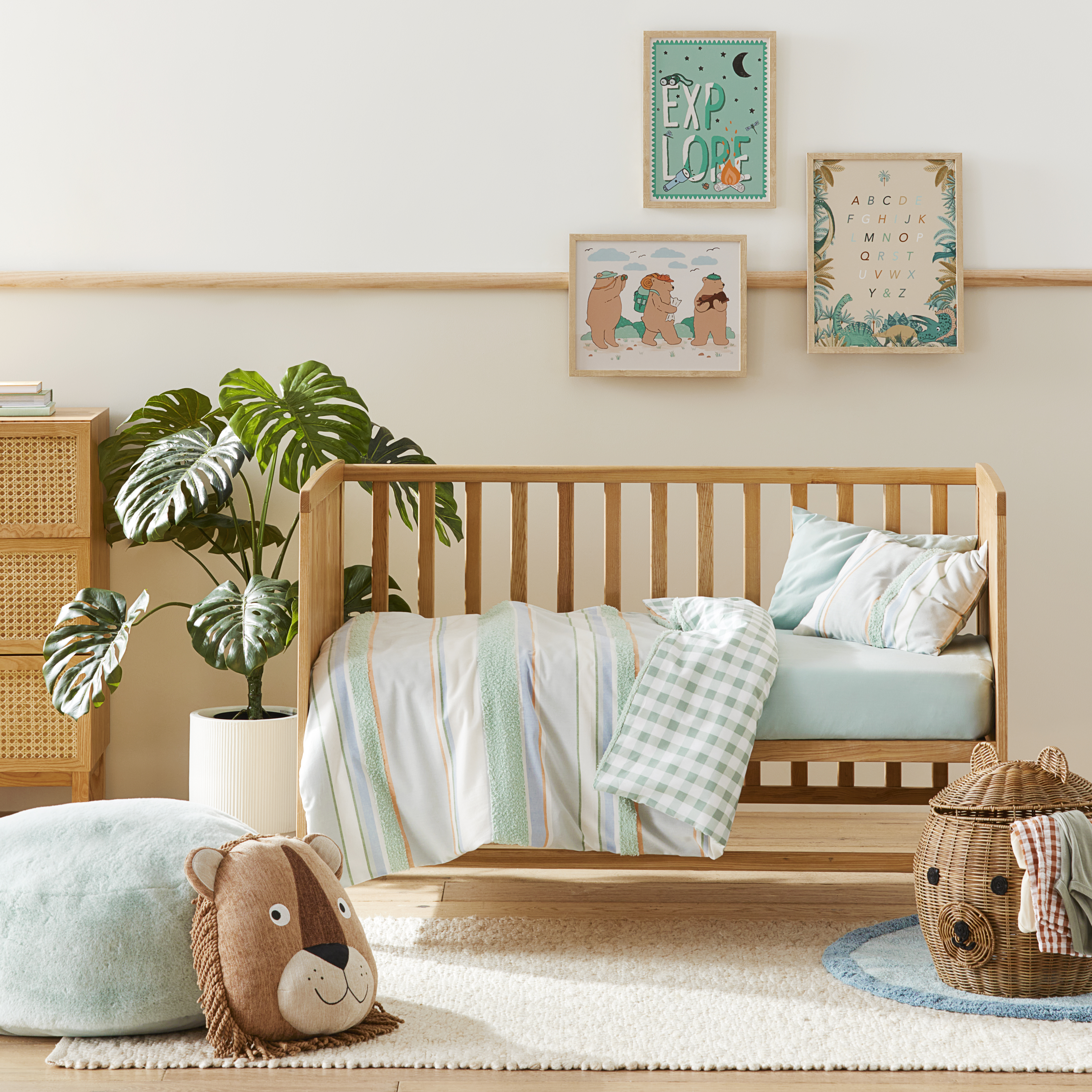 Adairs cot set shop
