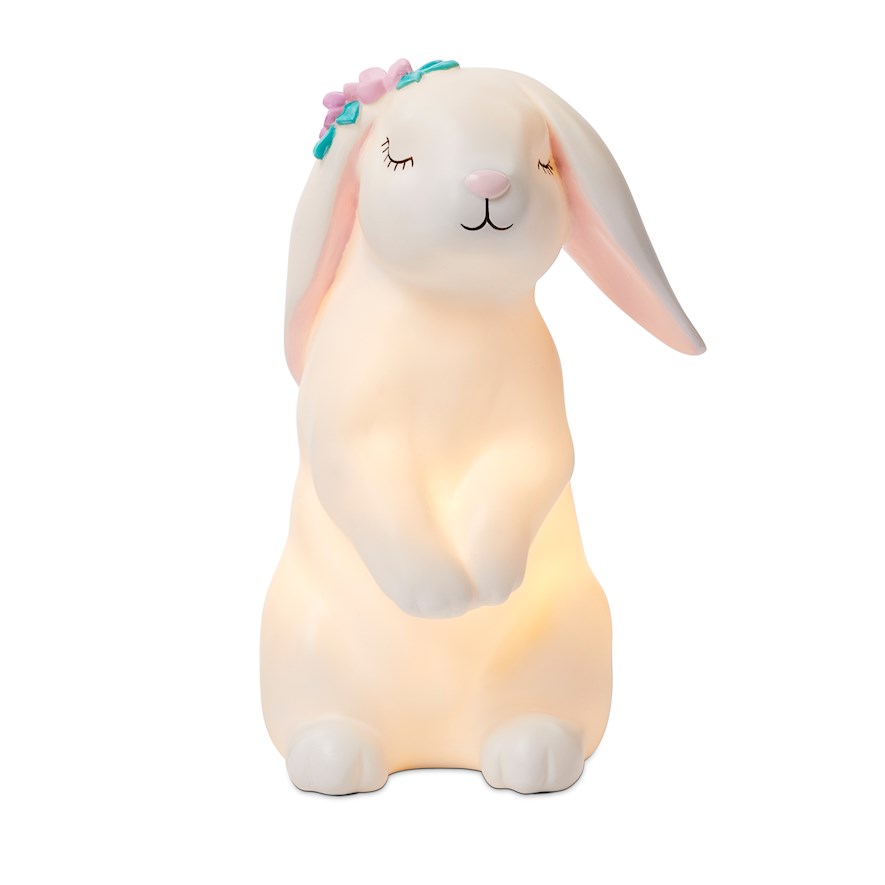 Rabbit night outlet light plug in