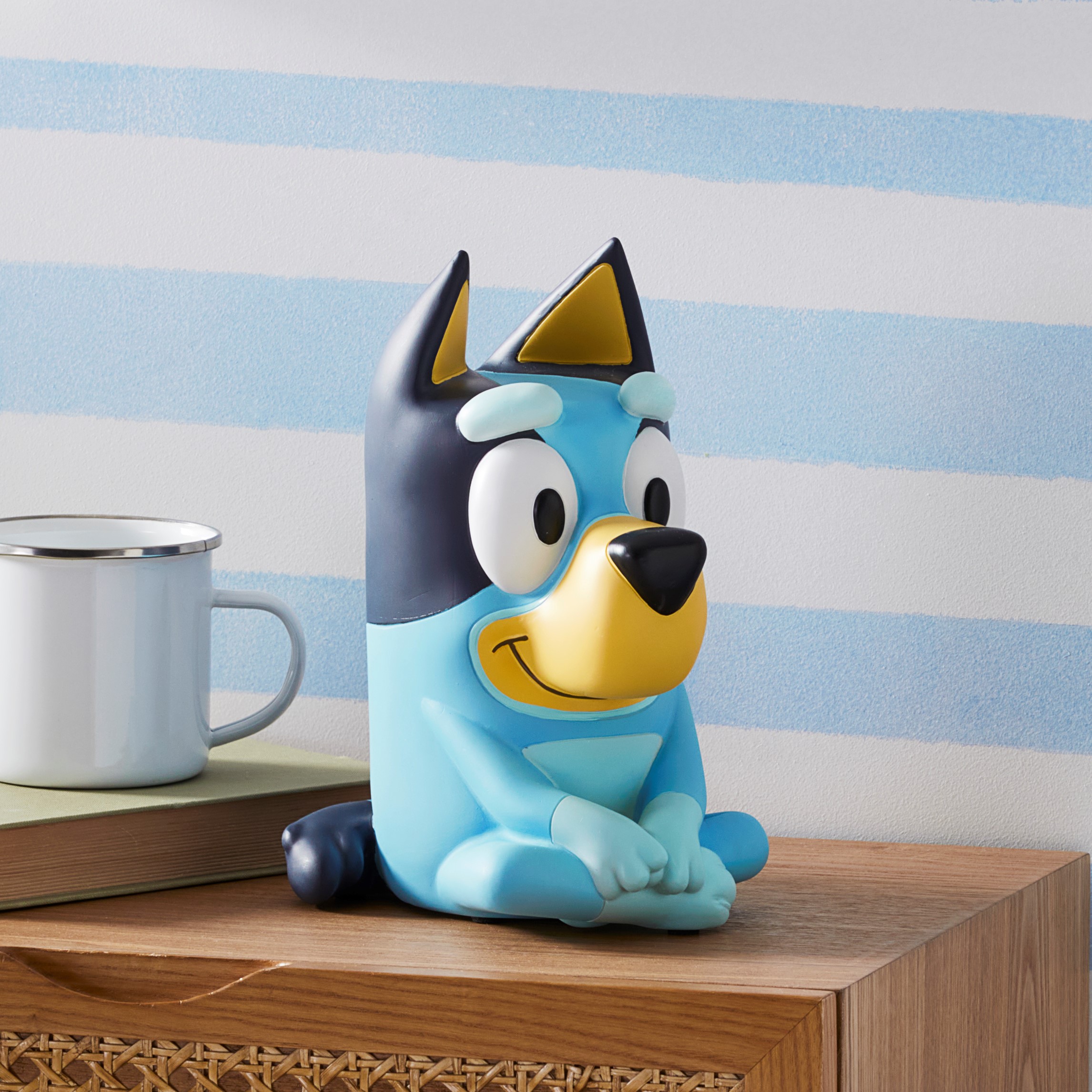 Blue night sales lamp