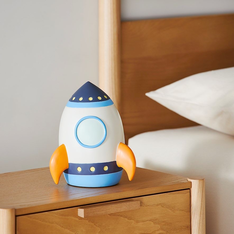 Rocket ship night light deals