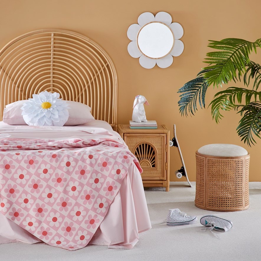 Adairs 2025 pink throw