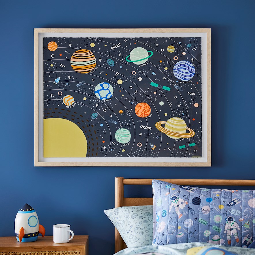 Kids outlet wall art