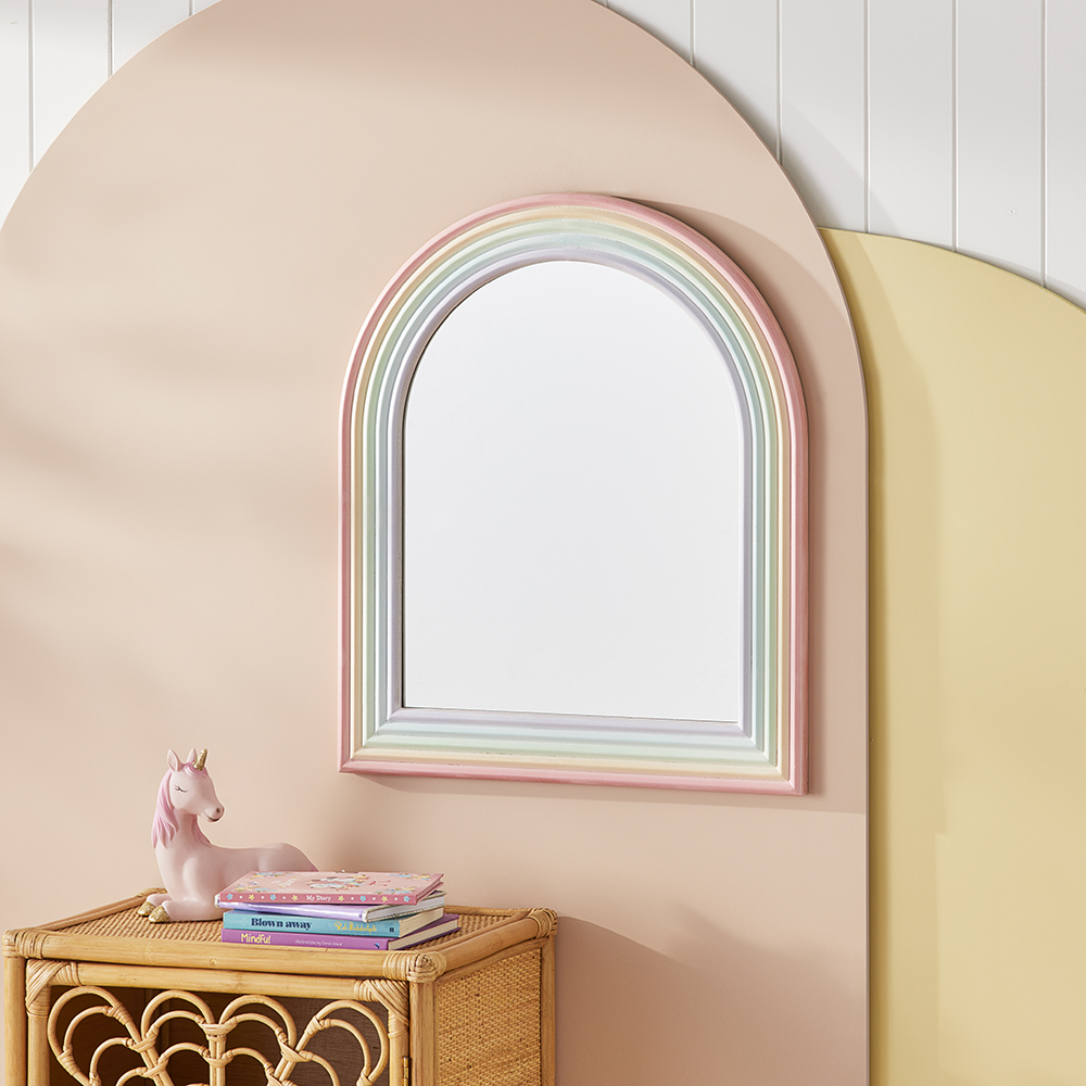 Childrens shop wall mirror