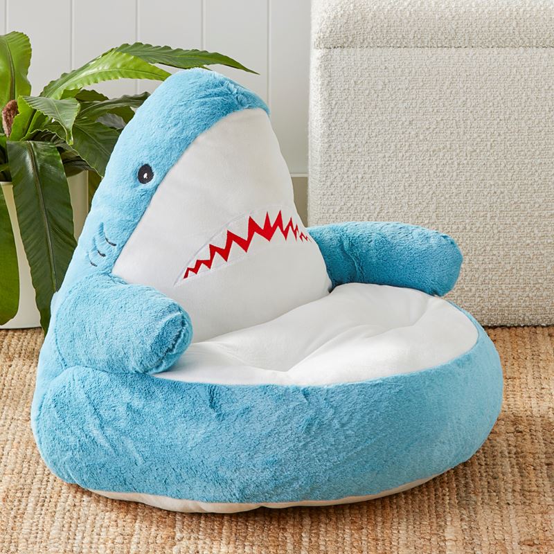Animal Blue Shark Cuddle Chair