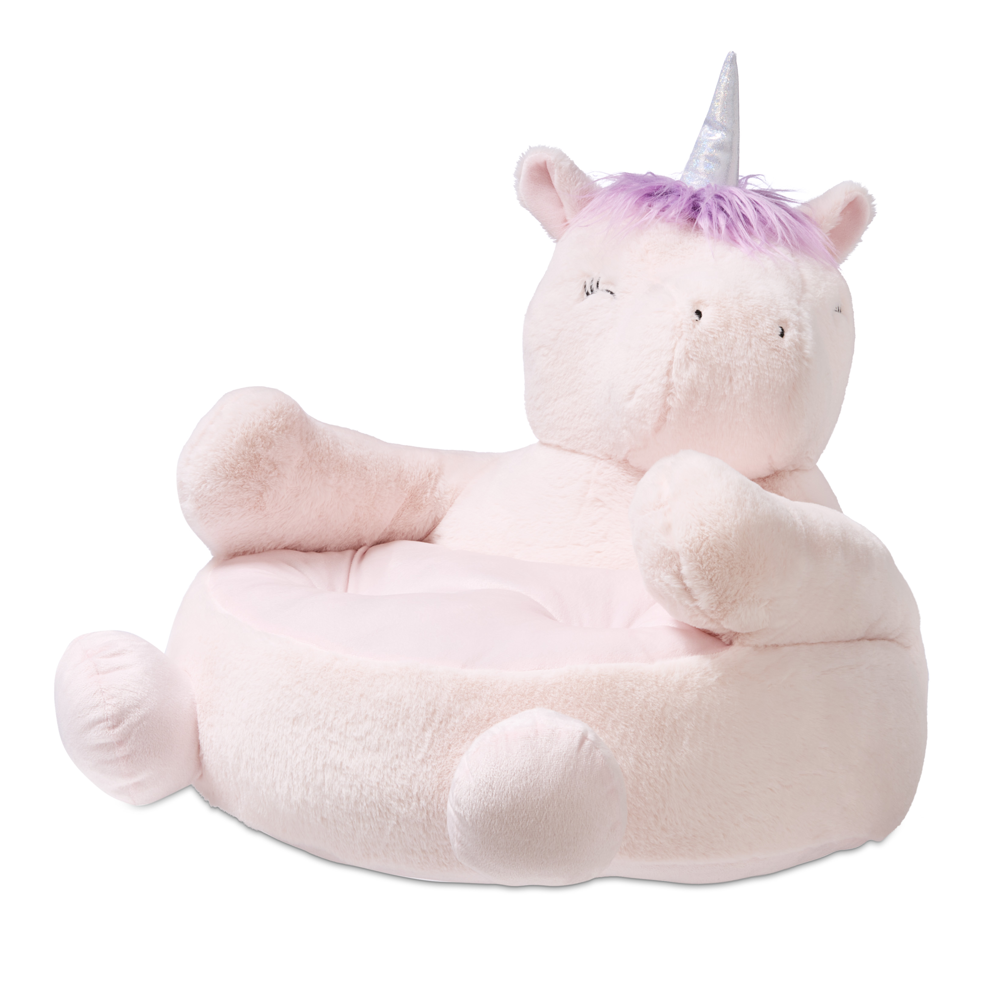 Adairs Kids Animal Pink Unicorn Burst Cuddle Chair Kids
