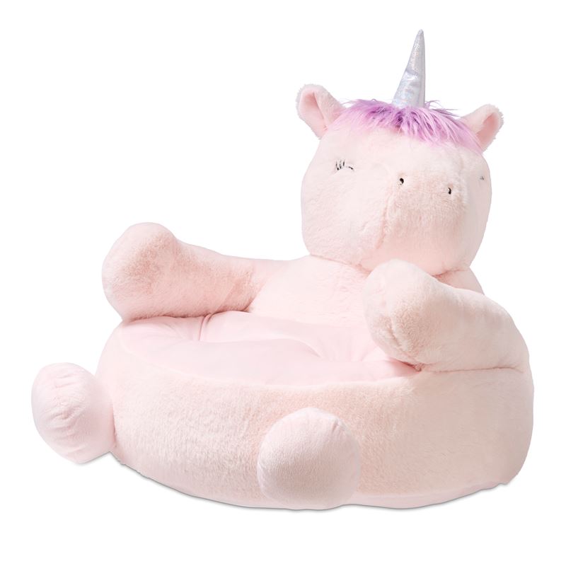 Animal Pink Unicorn Burst Cuddle Chair