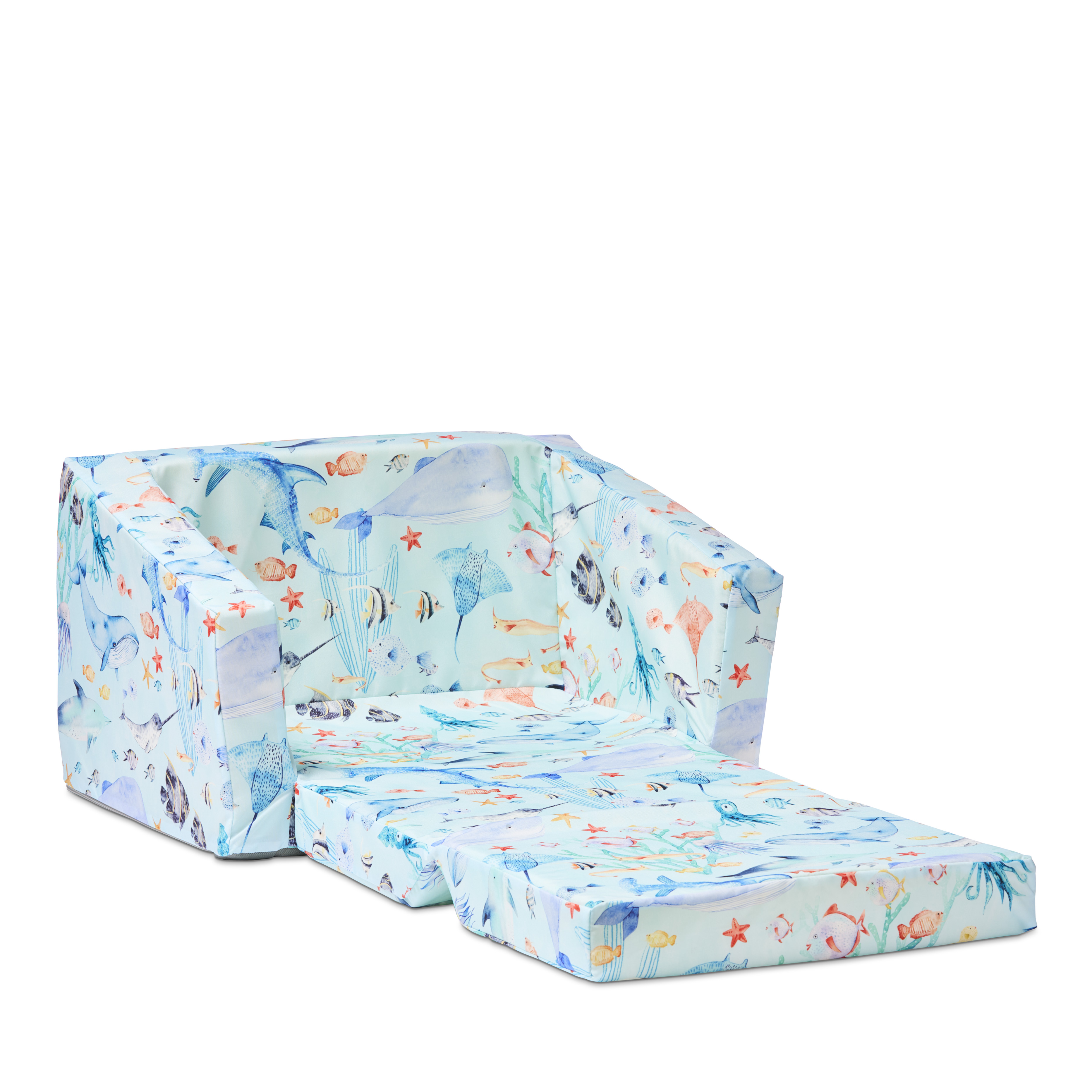 Adairs Kids Sealife Kids Flip Out Sofa Adairs