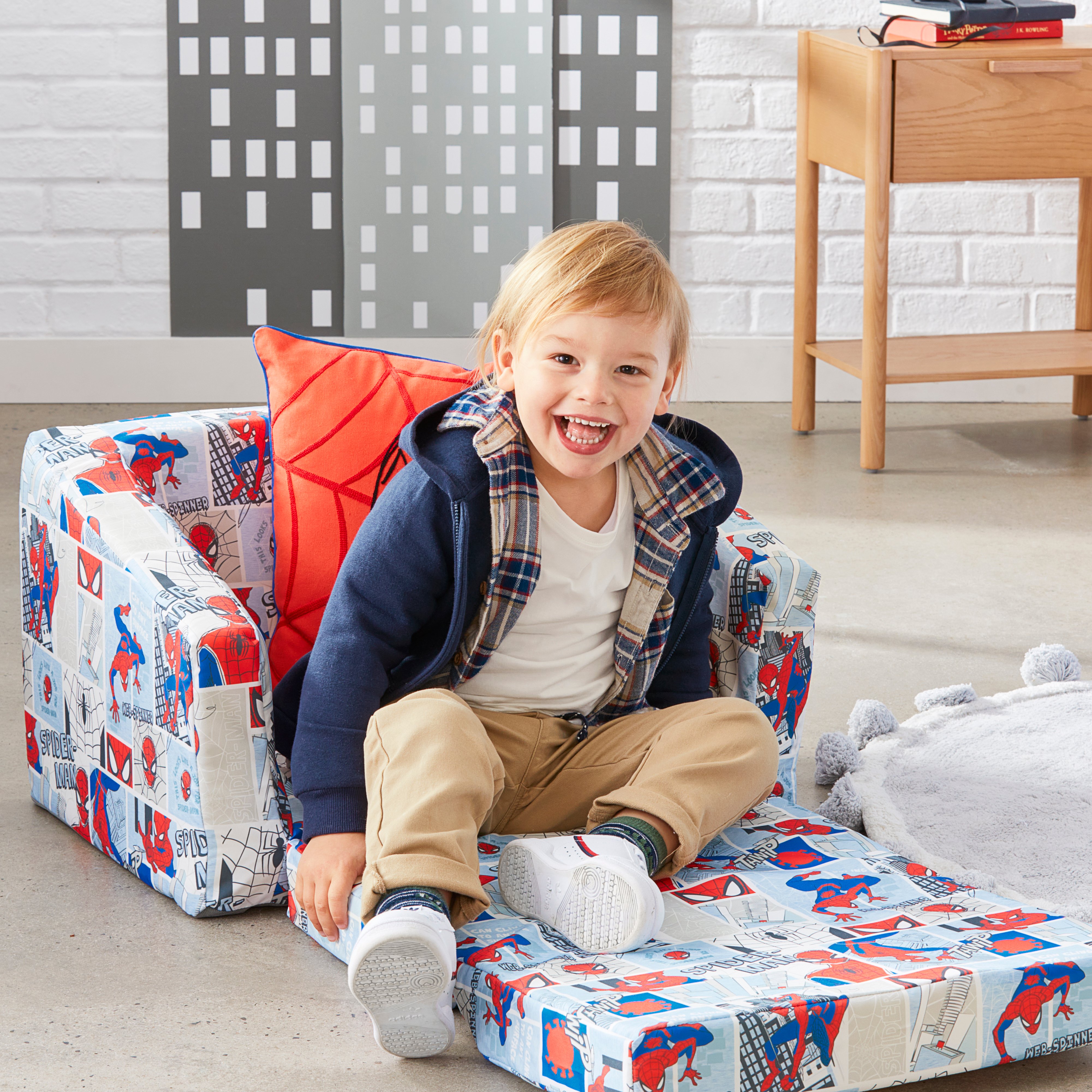 Adairs Kids Marvel The Amazing Spider Man Flip Out Sofa Kids