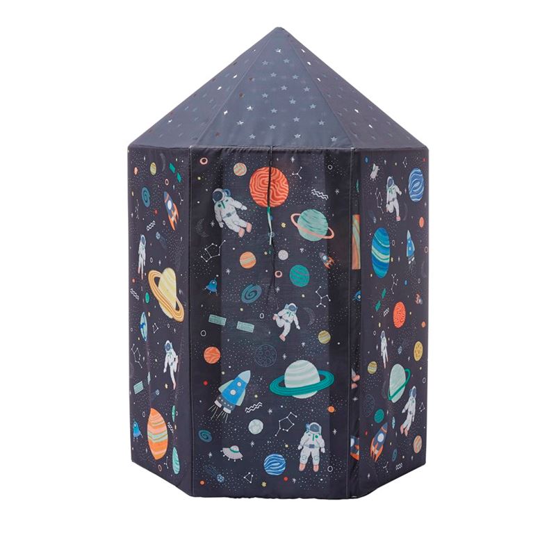 Outer Space Blue Designer Play Tent