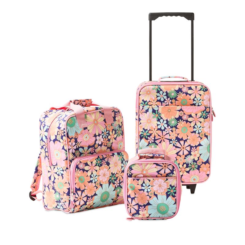 On The Go Pretty Floral Pink Bags