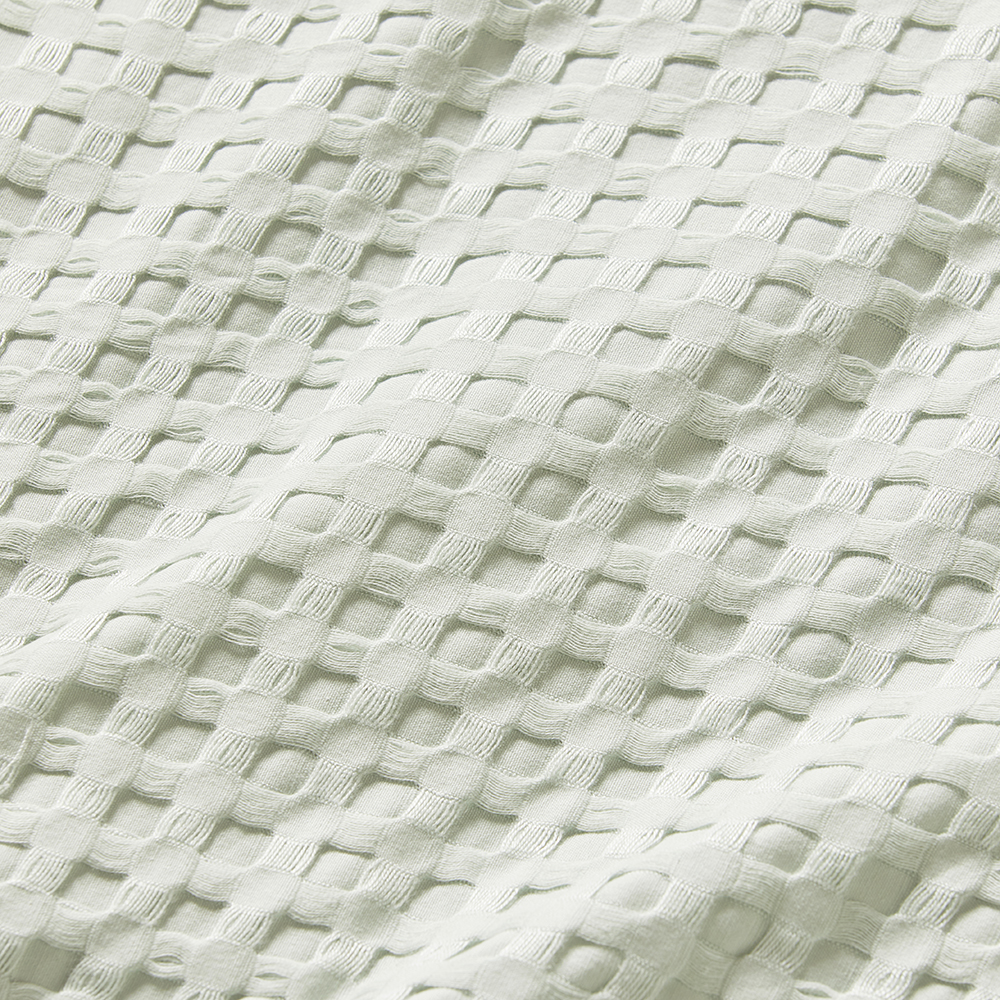 Adairs Baby Bobbi Bamboo Waffle Sky Cot Quilt Cover Adairs