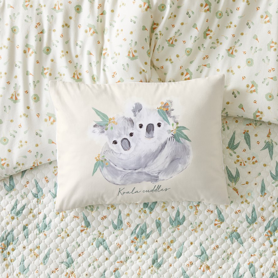 Adairs Baby Koala Cuddles Decorative Cot Pillowcase Adairs