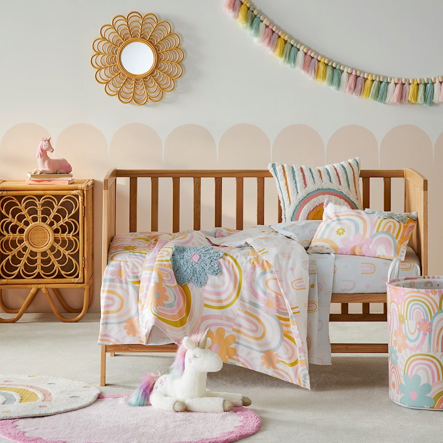 Nursery Bed Linen | Baby Cot Bedding Sets & Sheets | Adairs Kids