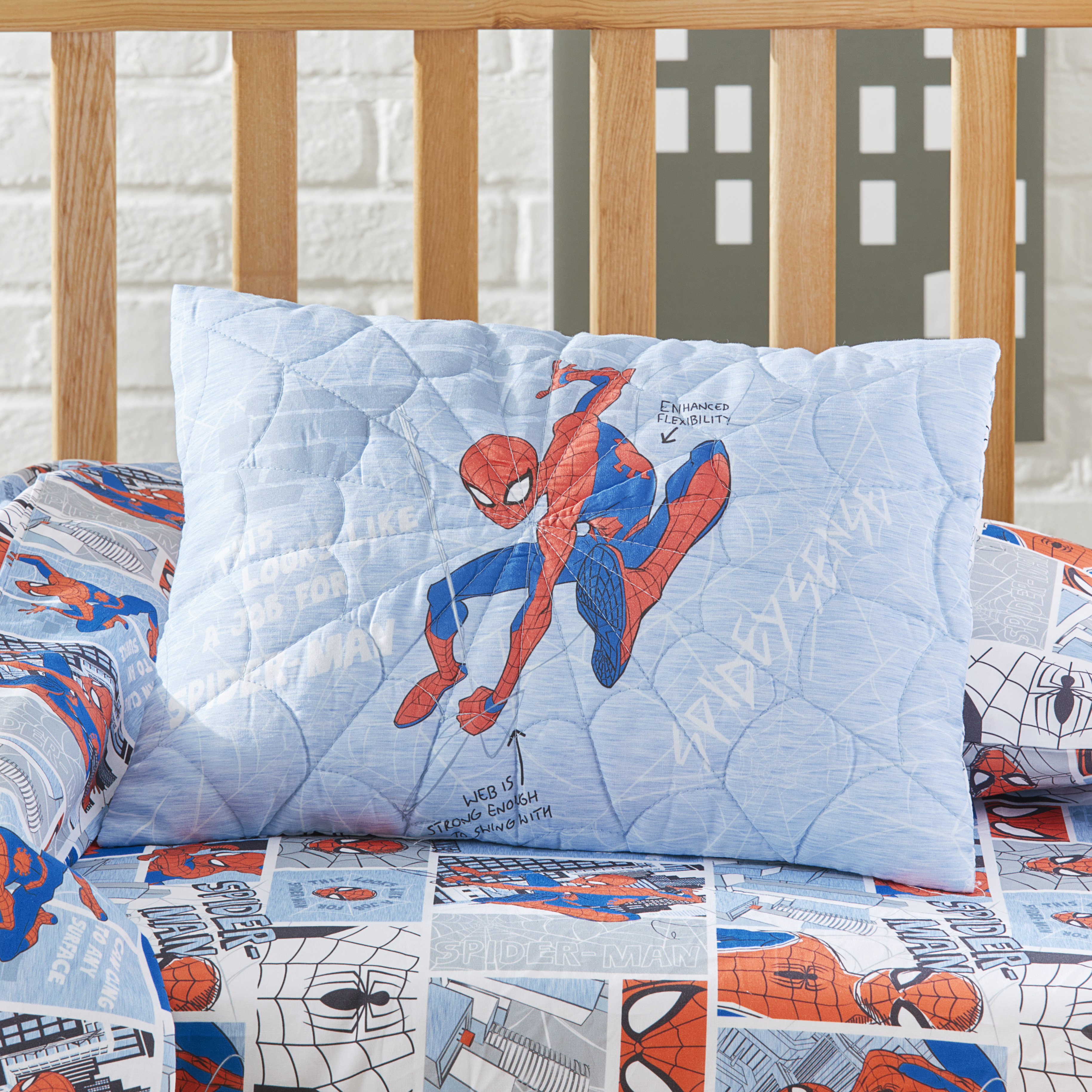 Spiderman baby bedding sales nursery