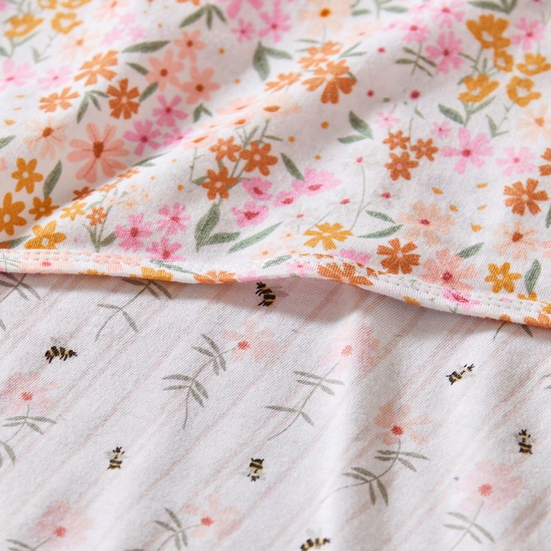 Blossom Meadow Jersey Swaddles 2pk