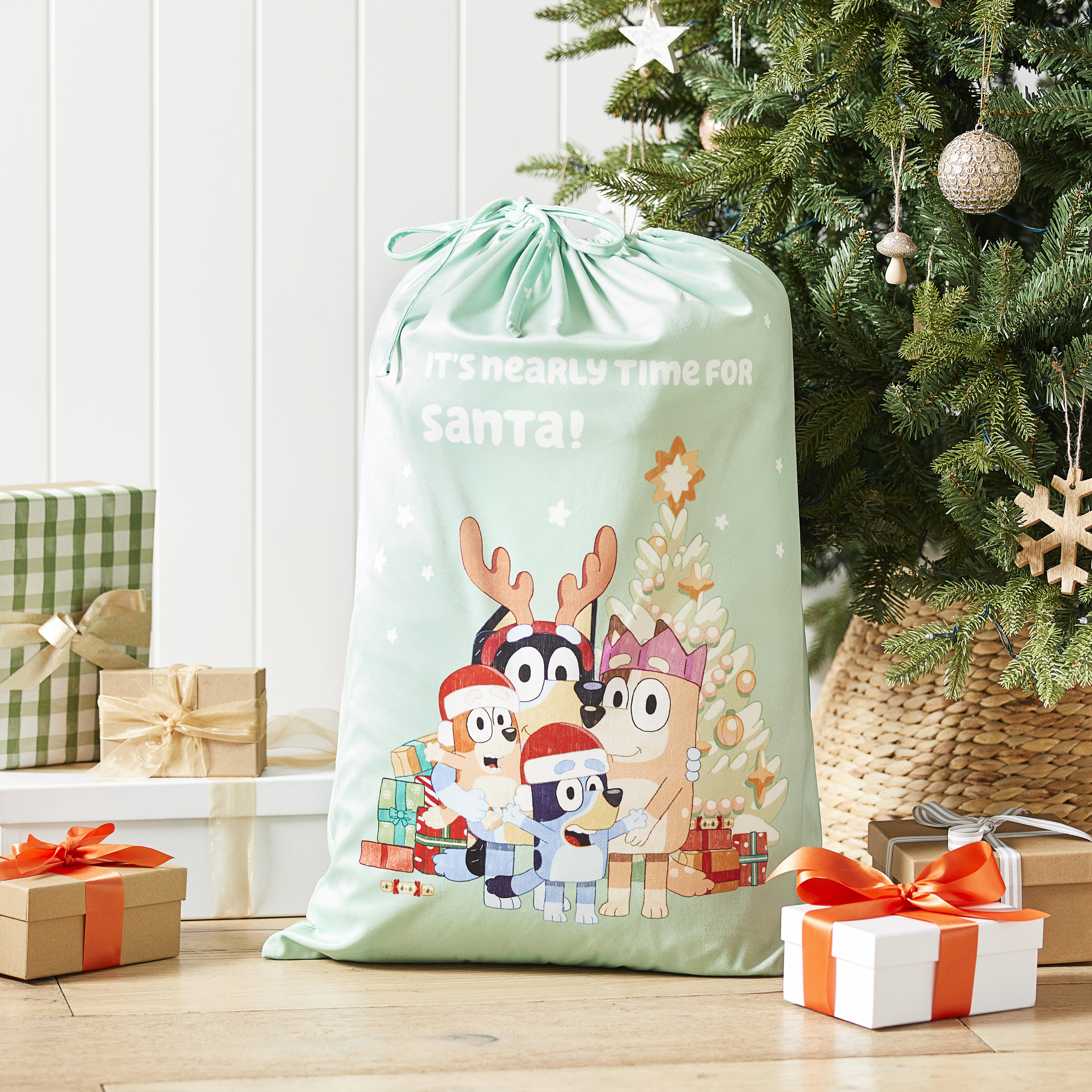 Christmas santa hotsell bags