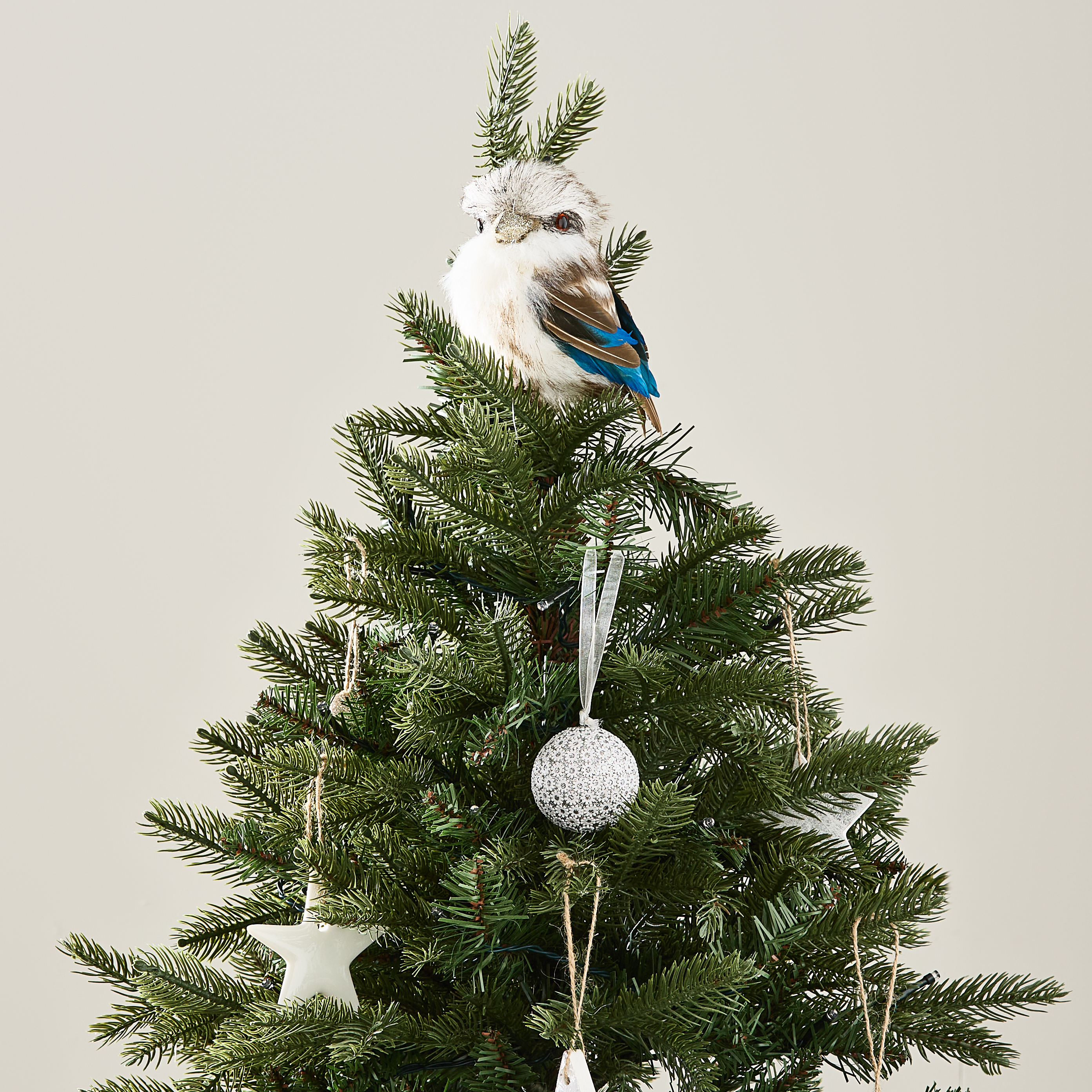 Kookaburra Feather Bird Tree Topper Adairs
