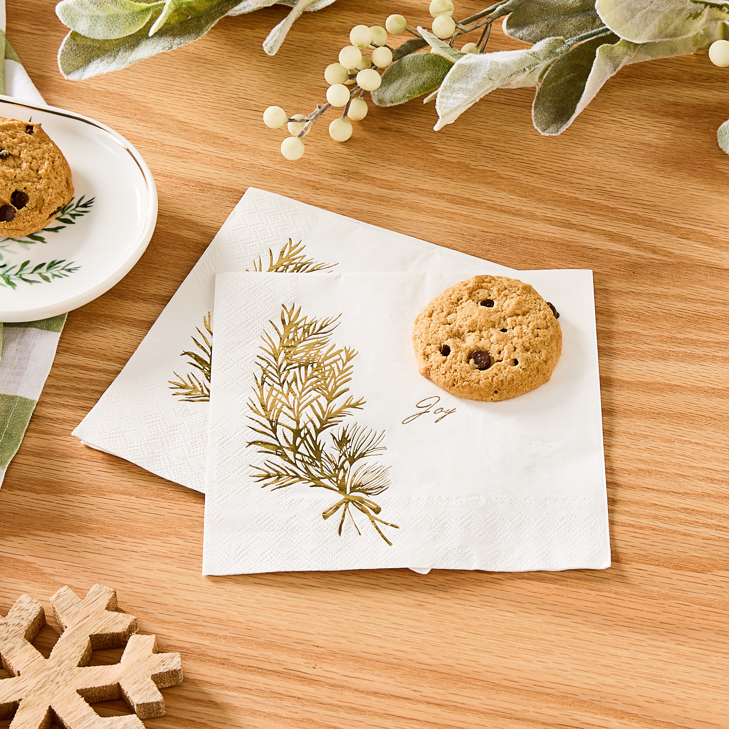 Peace Love Joy Festive Paper Napkins 20 Pack Adairs