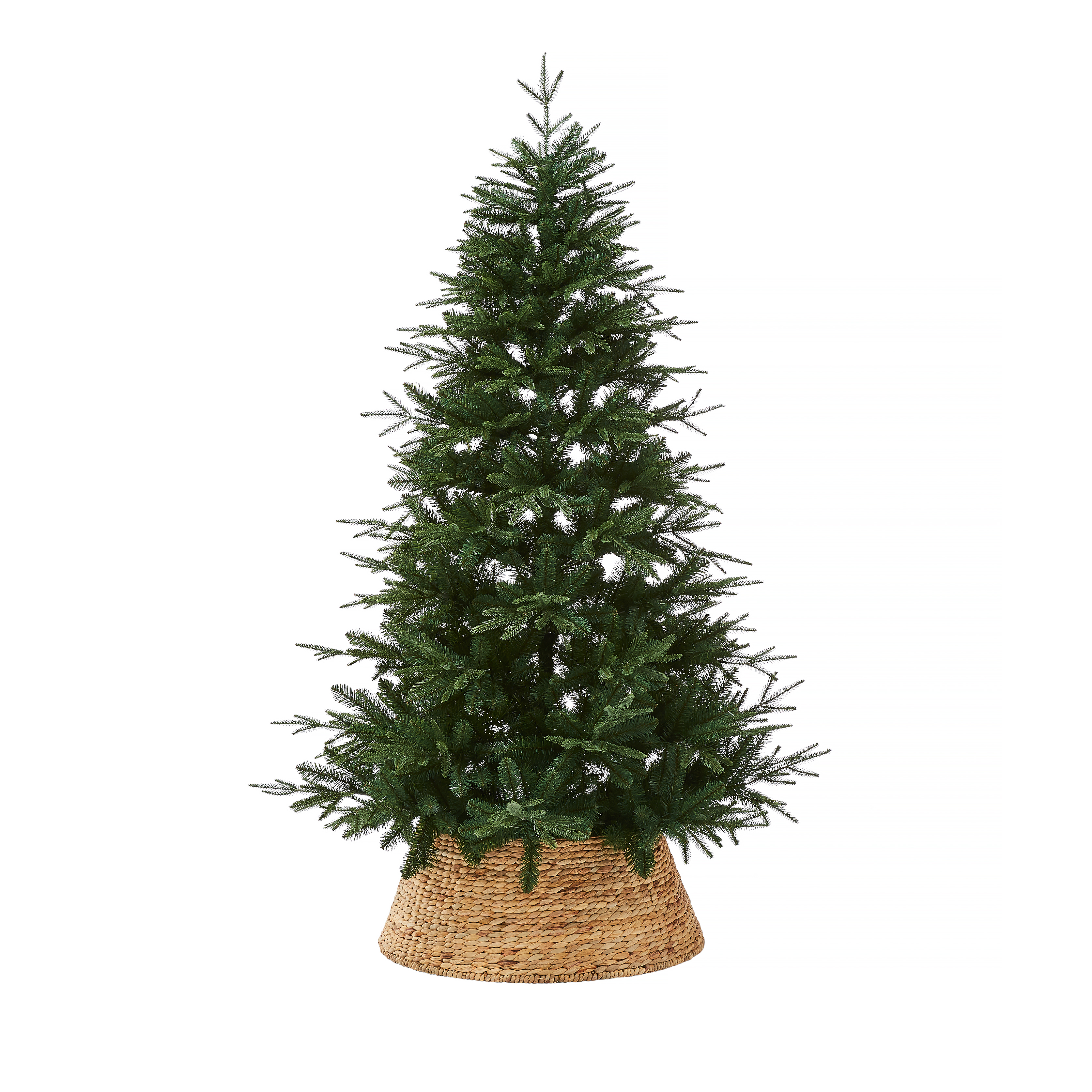 Natural Christmas Tree Large Woven Skirt Adairs