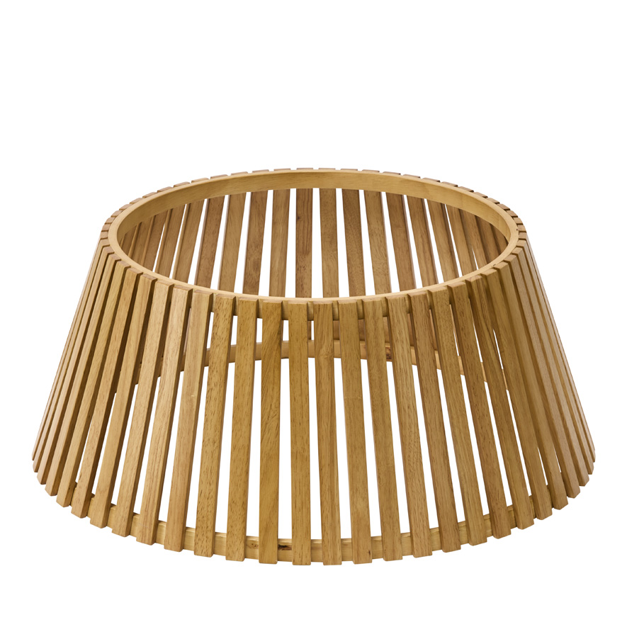 Oak Christmas Tree Slatted Skirt | Adairs