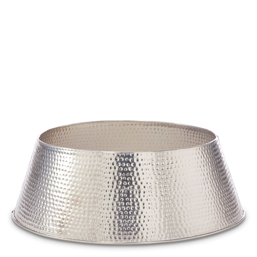 Silver Metal Christmas Tree Skirt Adairs