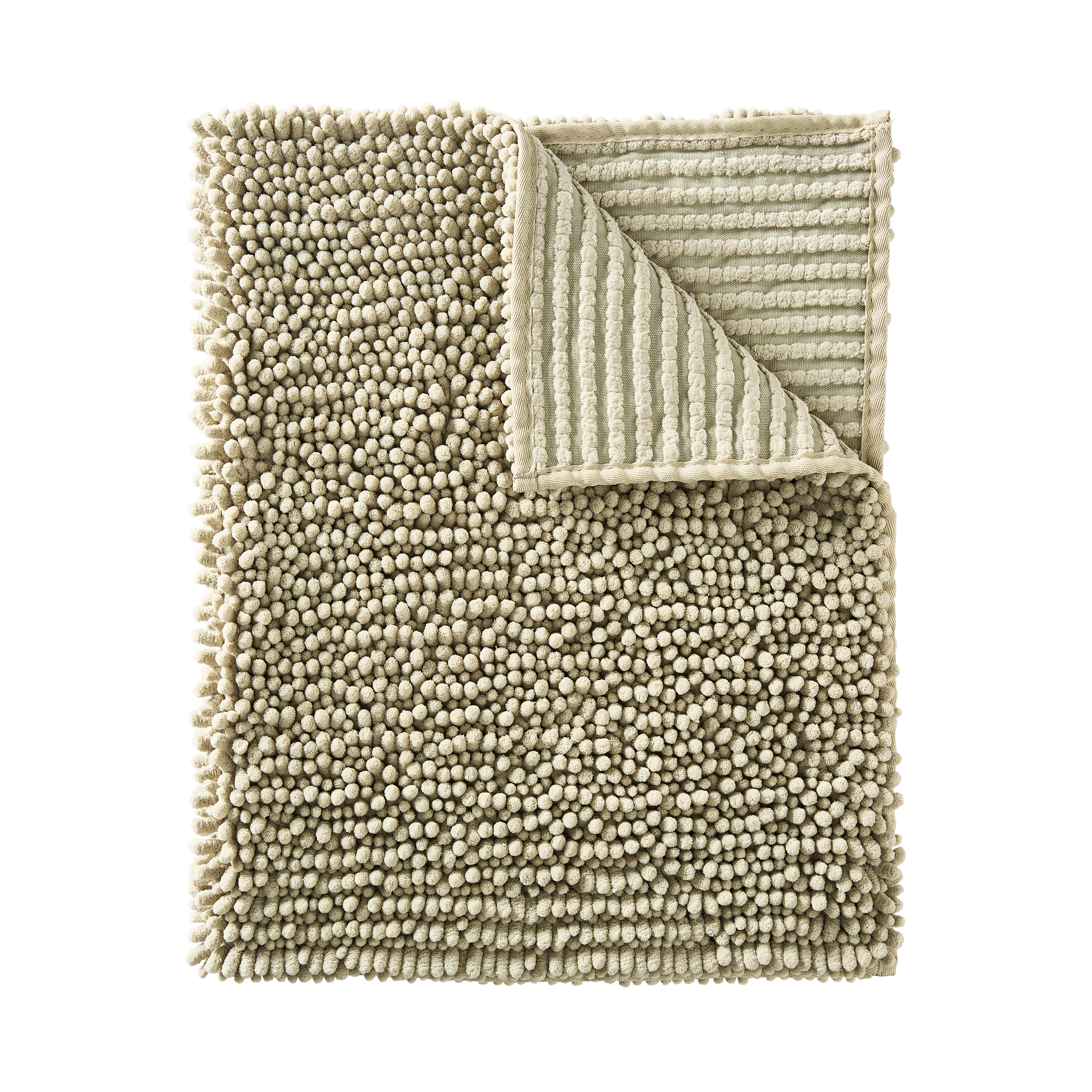 Microplush Green Tea Bobble Bath Mat Adairs