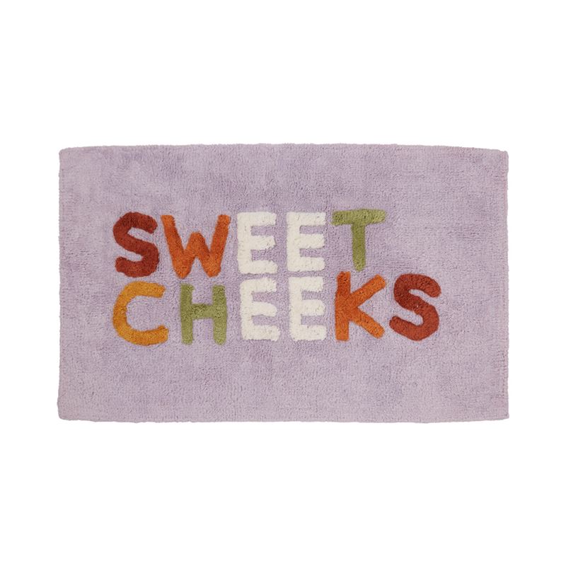 Sweet Cheeks Lilac Multi Bath Mat