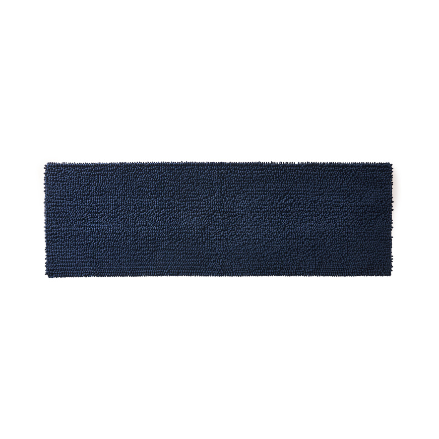 Microplush Indigo Bobble Bath Runner Adairs