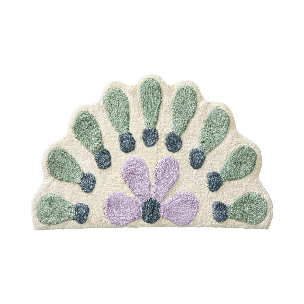 Clover Lilac Multi Bath Mat Adairs