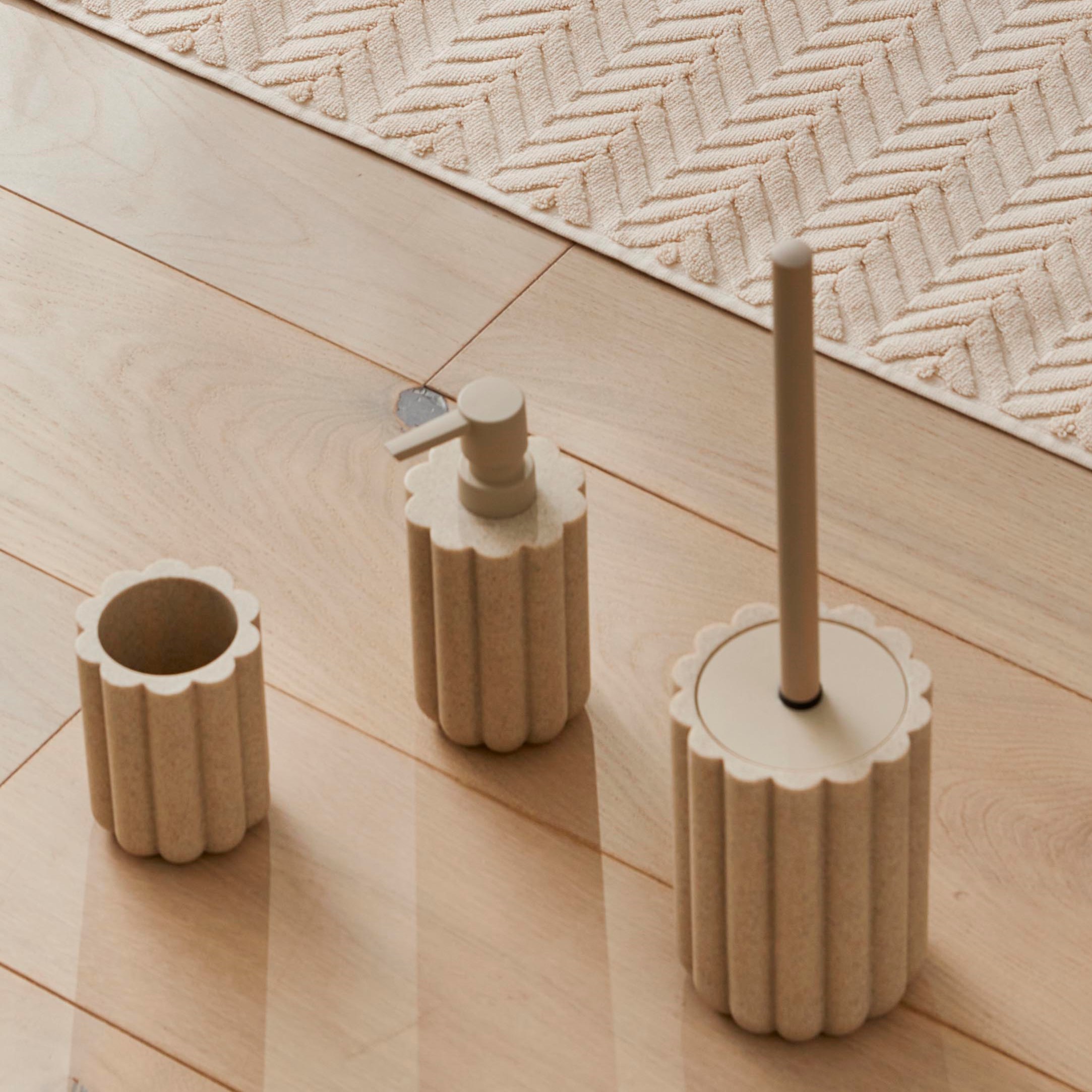 Koda Natural Bathroom Accessories Adairs