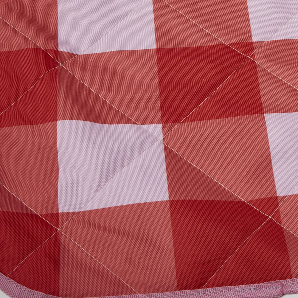 Pink Red Gingham Large Picnic Rug Adairs