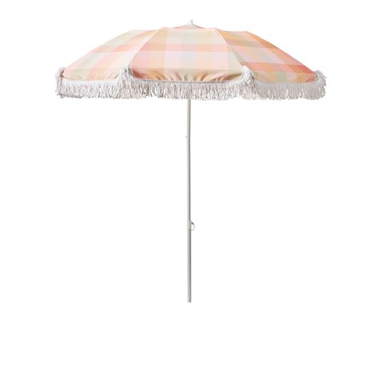 Eden Check Beach Umbrella