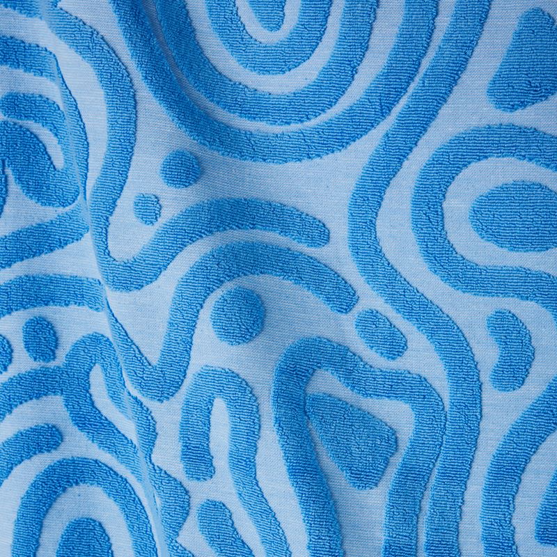 Samoa Blue Quick Dry Beach Towel | Adairs