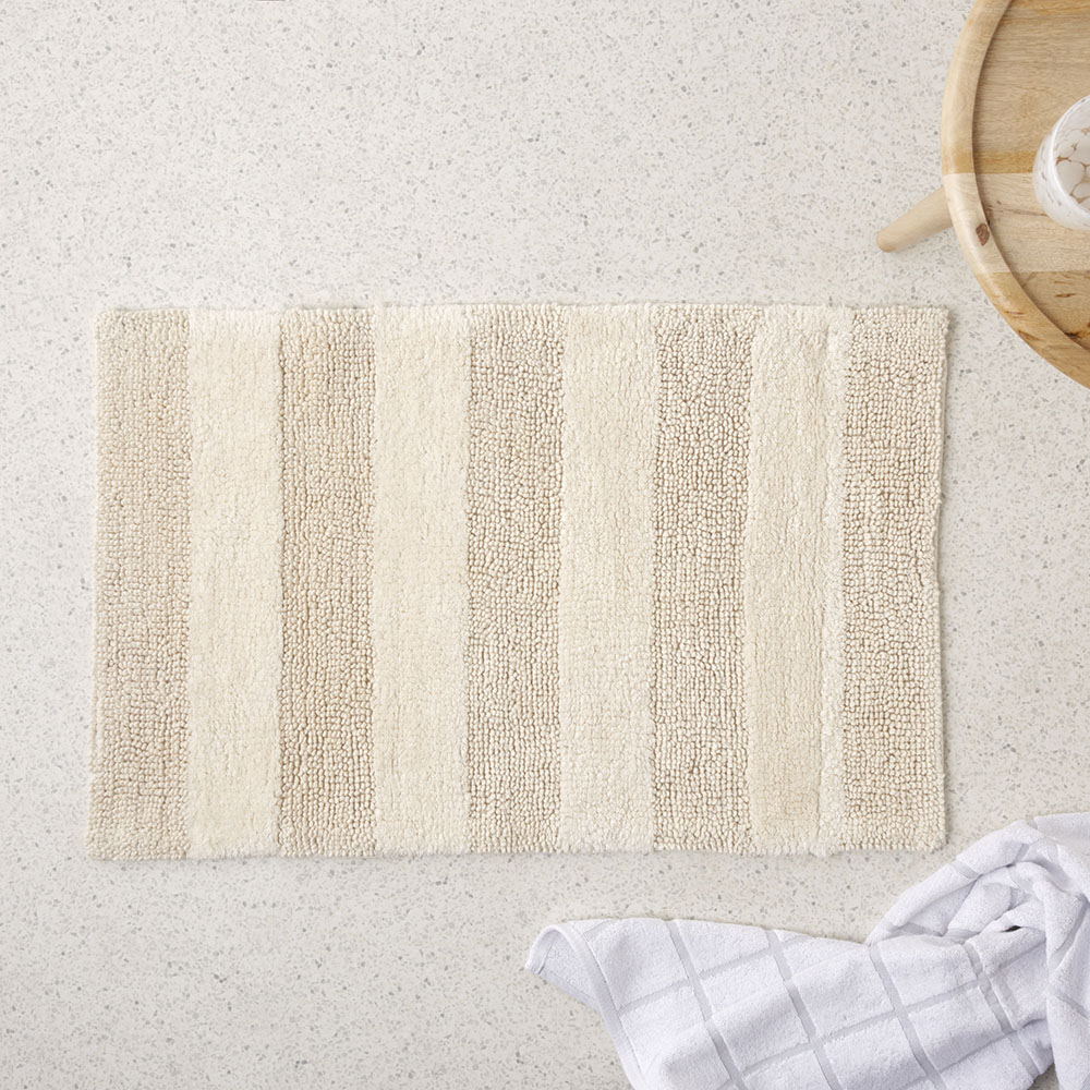 Beach Stripe Bath Mat Adairs
