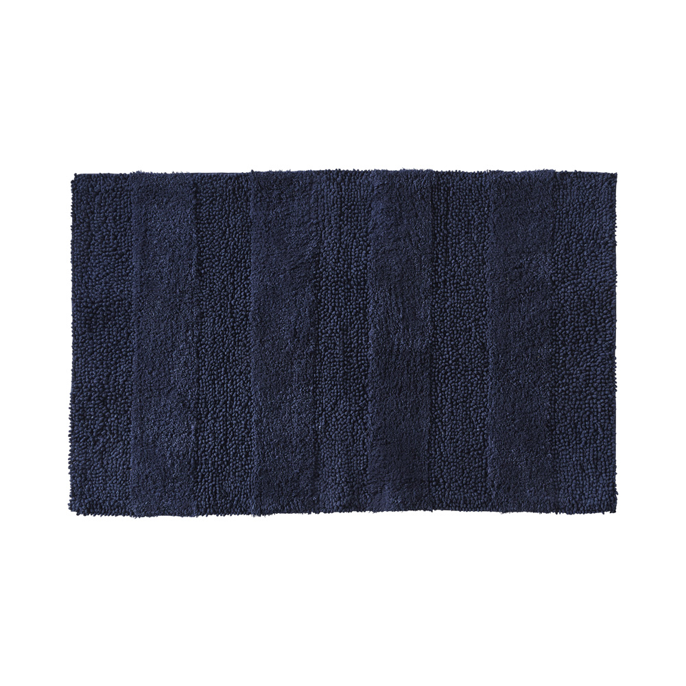 Indigo Stripe Bath Mat Adairs
