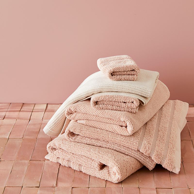 Flinders Nude Pink Towel Range