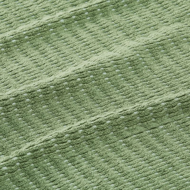 Navara Ribbed Pine Cotton Bamboo Towel Range