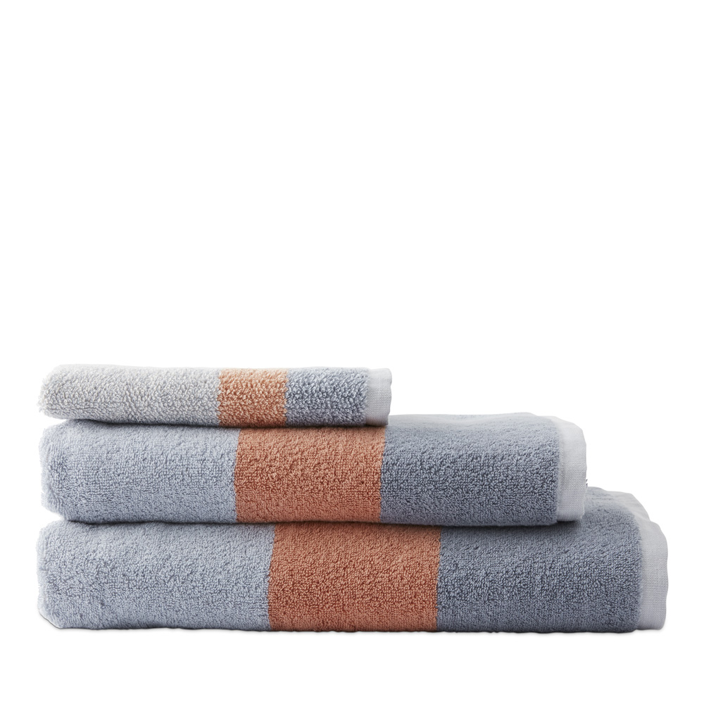 Brooklyn French Blue Multi Check Towel Range | Adairs