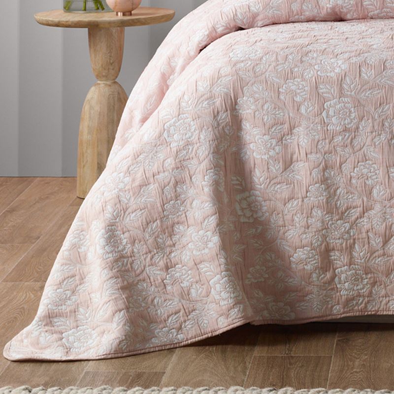 Provence Blush Bedspread Set Separates