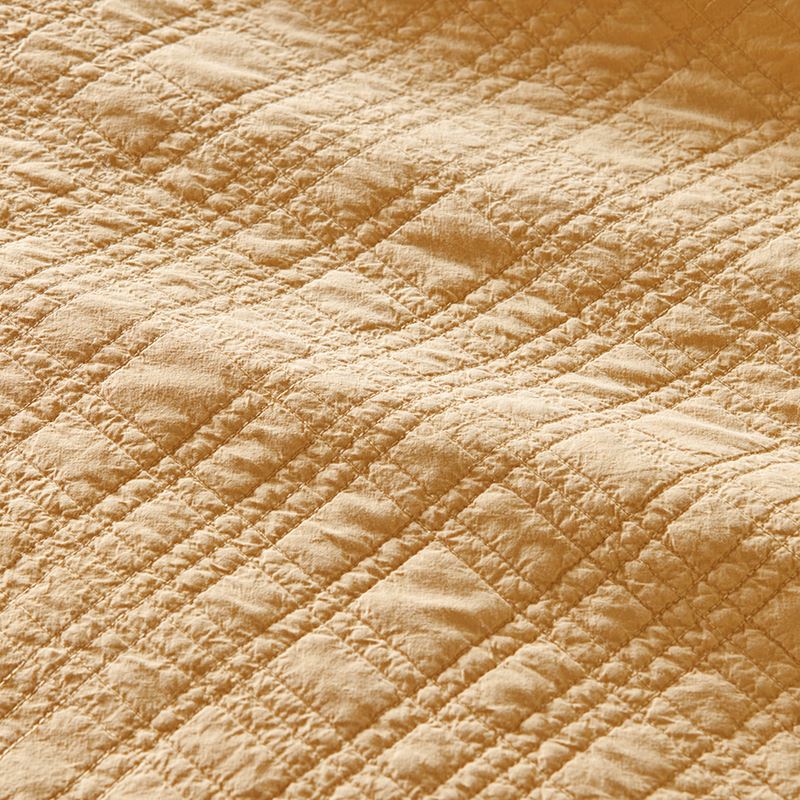 Stonewashed Cotton Gold Coverlet Separates