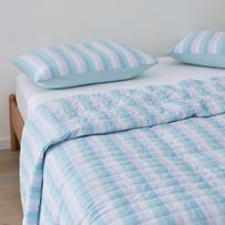 Cheerful Stripe Sorbet Quilted Coverlet Separates