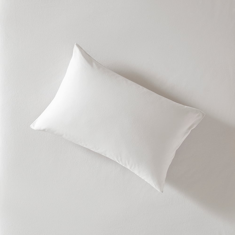 Flannelette Silver Plain Dye Pillowcase Adairs