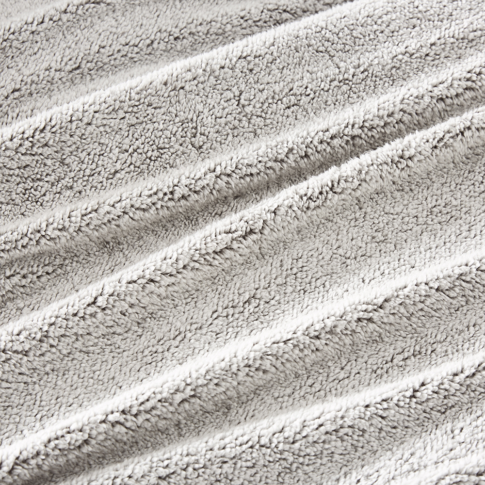 Sherpa Grey Marle Quilt Cover Set Adairs