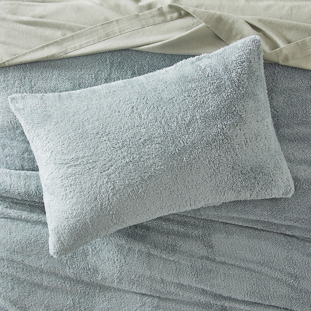 Sherpa Sage Quilt Cover Set Adairs