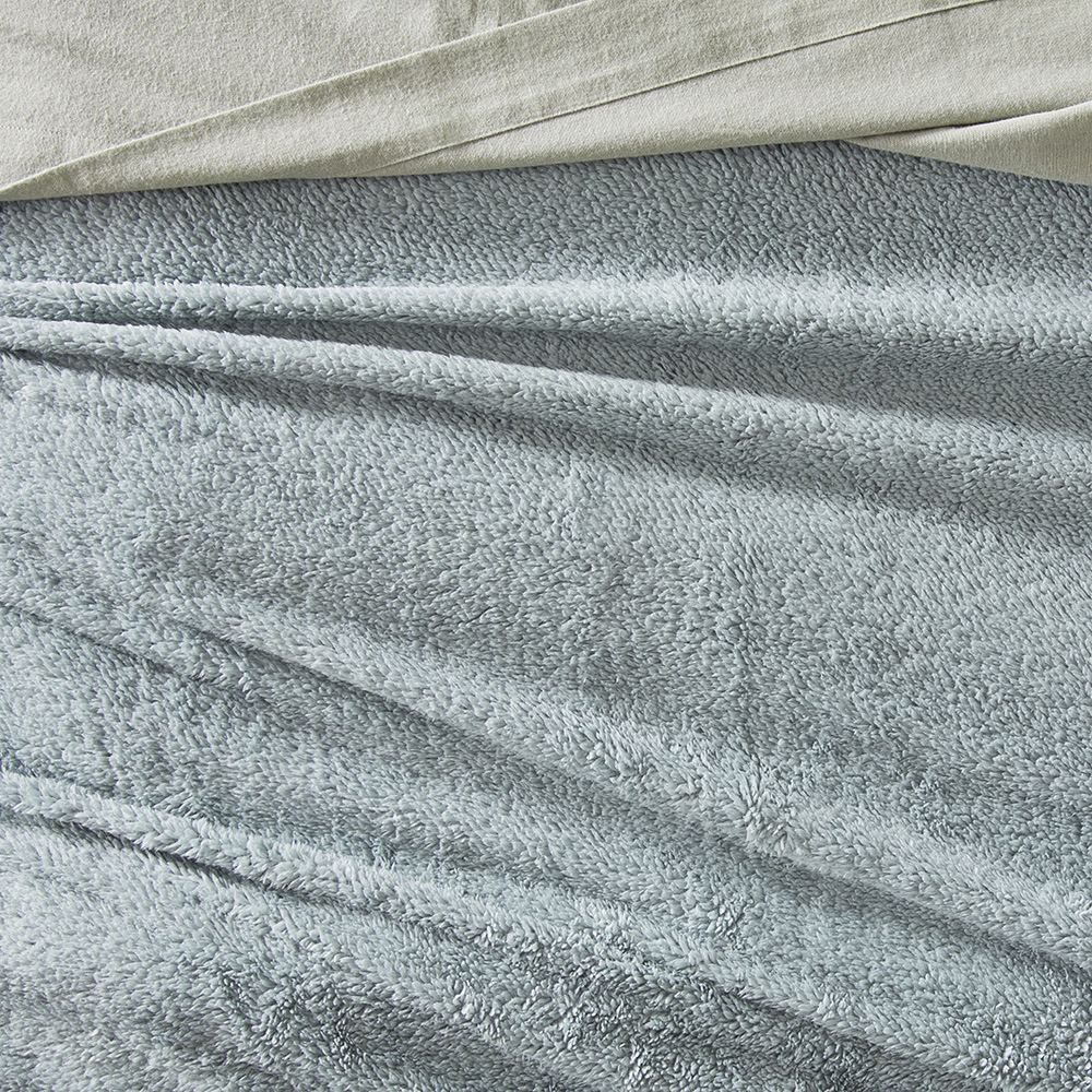 Sherpa Sage Quilt Cover Set Adairs