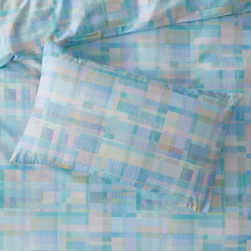 Corrie Blue Quilt Cover Set